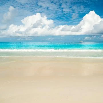 Beach background Stock Photos