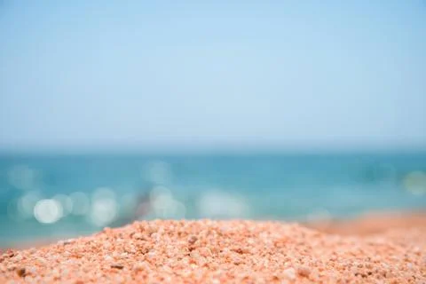 Beach background Stock Photos