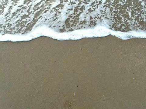 Beach background with white foam waves (43) Stock Photos