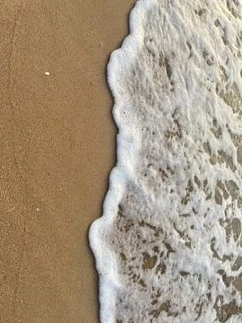 Beach background with white foam waves (20) Stock Photos