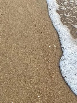 Beach background with white foam waves (19) Stock Photos