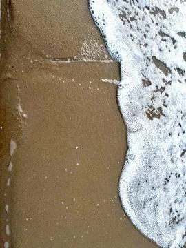 Beach background with white foam waves (15) Stock Photos