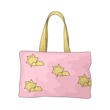 Beach Bag illustration 스톡 일러스트