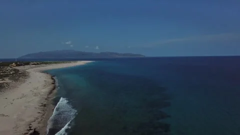 Beach in Baja, Mexico Stock Footage 261467885