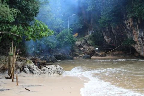 Beach on bali 스톡 사진