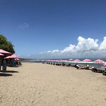 Beach in Bali Stock Photos