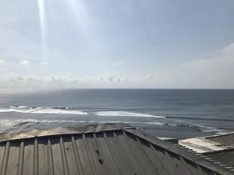 Beach in bali Stockfoto's