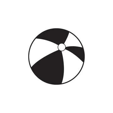 Beach ball icon. Elements of beach holidays icon. Premium quality graphic design Stock Illustration