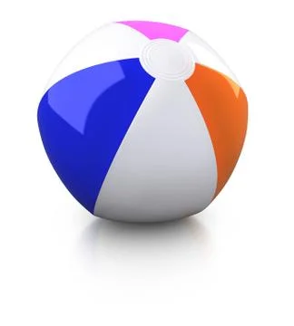 Beach ball Stock Illustration