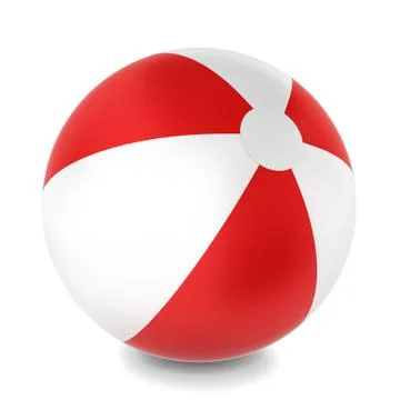 Beach ball Stock Illustration