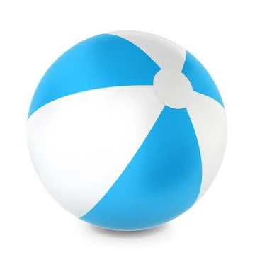Beach ball Stock Illustration