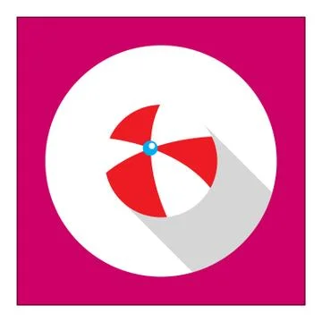 Beach ball 스톡 일러스트