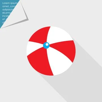 Beach ball 스톡 일러스트