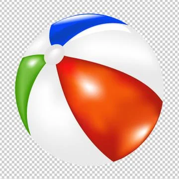 Beach Ball Stock Illustration