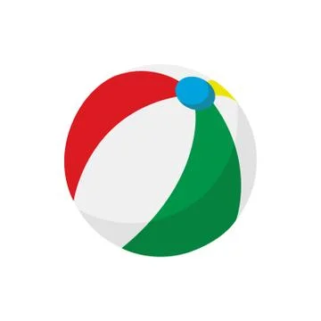 Beach Ball Stock Illustration