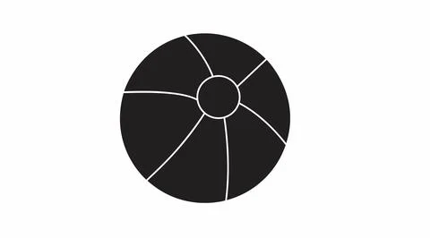 Beach Ball Illustrazione stock