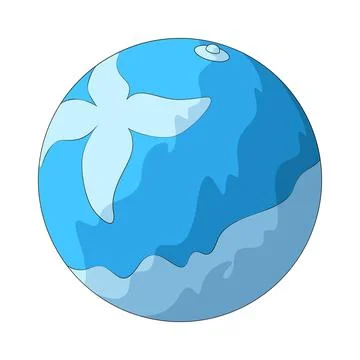 Beach ball illustration Illustration