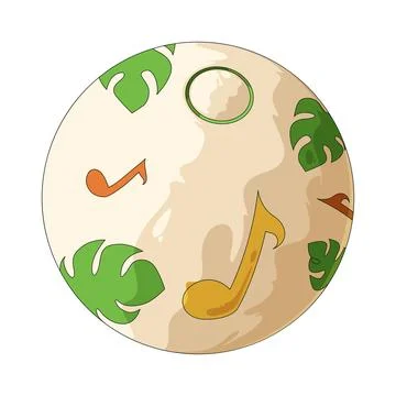 Beach ball illustration Stock Illustration