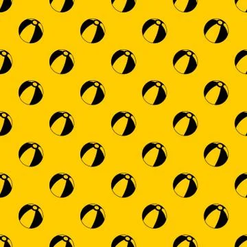 Beach ball pattern vector Stock Illustration