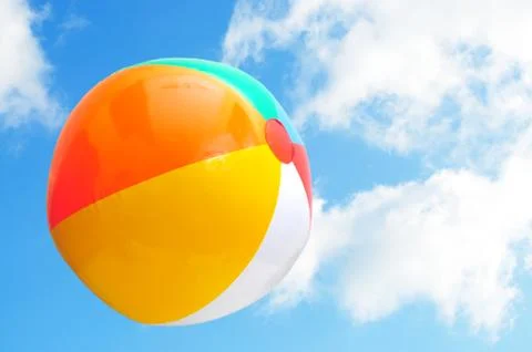 Beach ball Foto stock