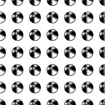 Beach ball seamless pattern. Vector Stock Illustration