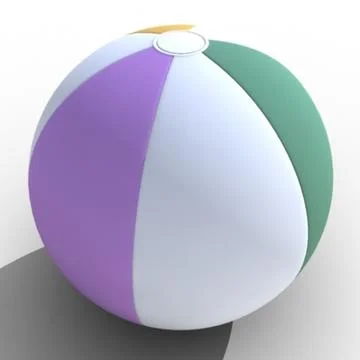 Beach Ball Toy 3D Model