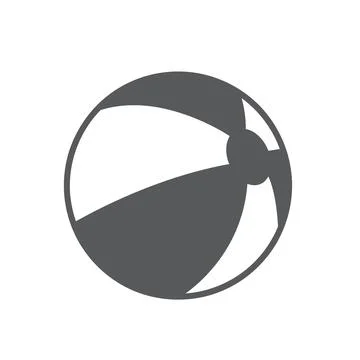 Beach ball vector illustration Stock Illustration