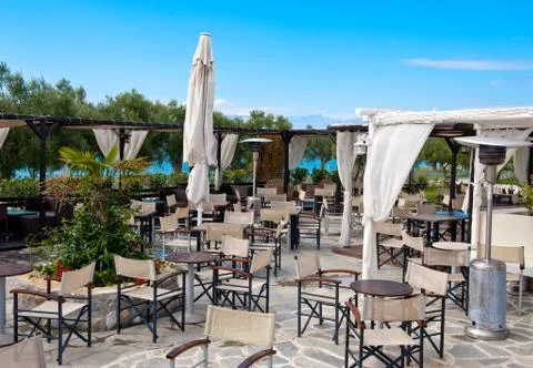 Beach bar Foto stock