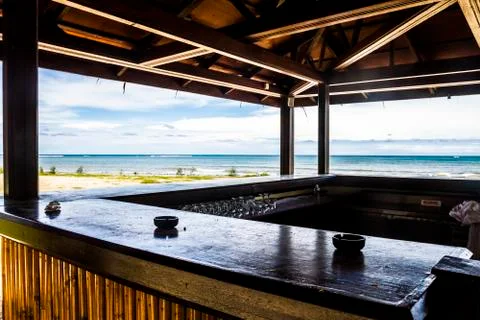 Beach bar Stock Photos