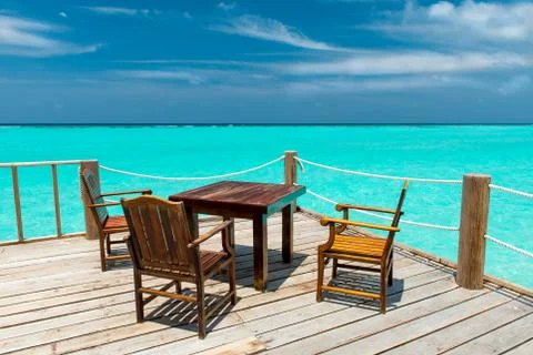 Beach Bar 스톡 사진