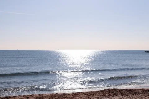 Beach in Barcelona Foto stock