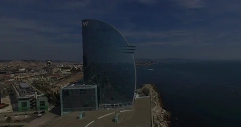 Beach Barcelona Spain Stock Footage 115168353