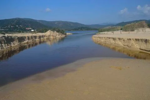 Beach of Bay Chia Stock Photos