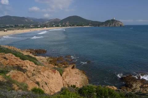 Beach of Bay Chia Stock Photos