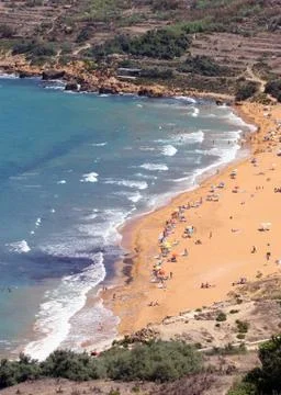 Beach bay Stock Photos