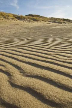 Beach beach with pattern in sand Copyright: xZoonar.com/IvonnexWierinkx 67... Stock Photos