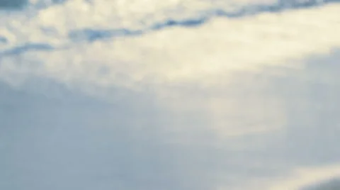 On the Beach - beautiful defocused shot of waves rolling on the beach - seamless Stock-Footage 64655238