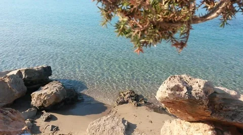 Beach beautiful sea Stock Footage 65187682