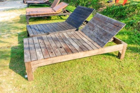 Beach bed Stock Photos