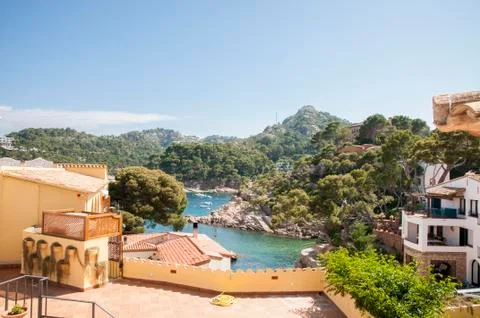 Beach begur Stock Photos