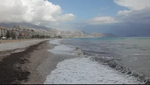 Beach in Benidorm Vidéo 8949374