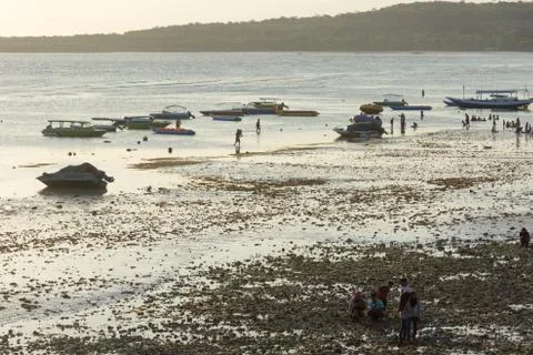 Beach of Bira Stock Photos
