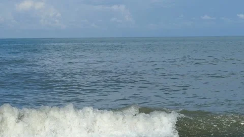 Beach on the black sea coast without people Stock Footage 165336331