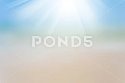 Beach blur background Stock Photos