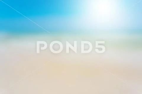 Beach blur background Stock Photos