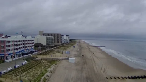 Beach Boardwalk Video stock 158904513
