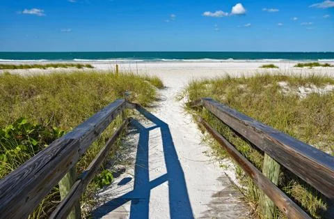 Beach Boardwalk Stock Photos