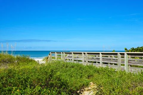 Beach Boardwalk Stock Photos