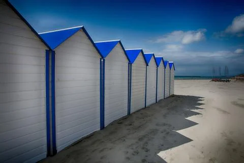 Beach box Stock Photos