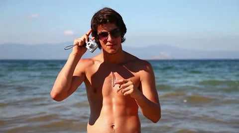 The Beach Boy Stock Footage 10582186